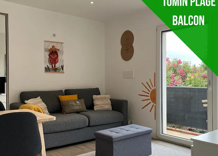 Studio Juan Les Pins Balcon 10Min Plage